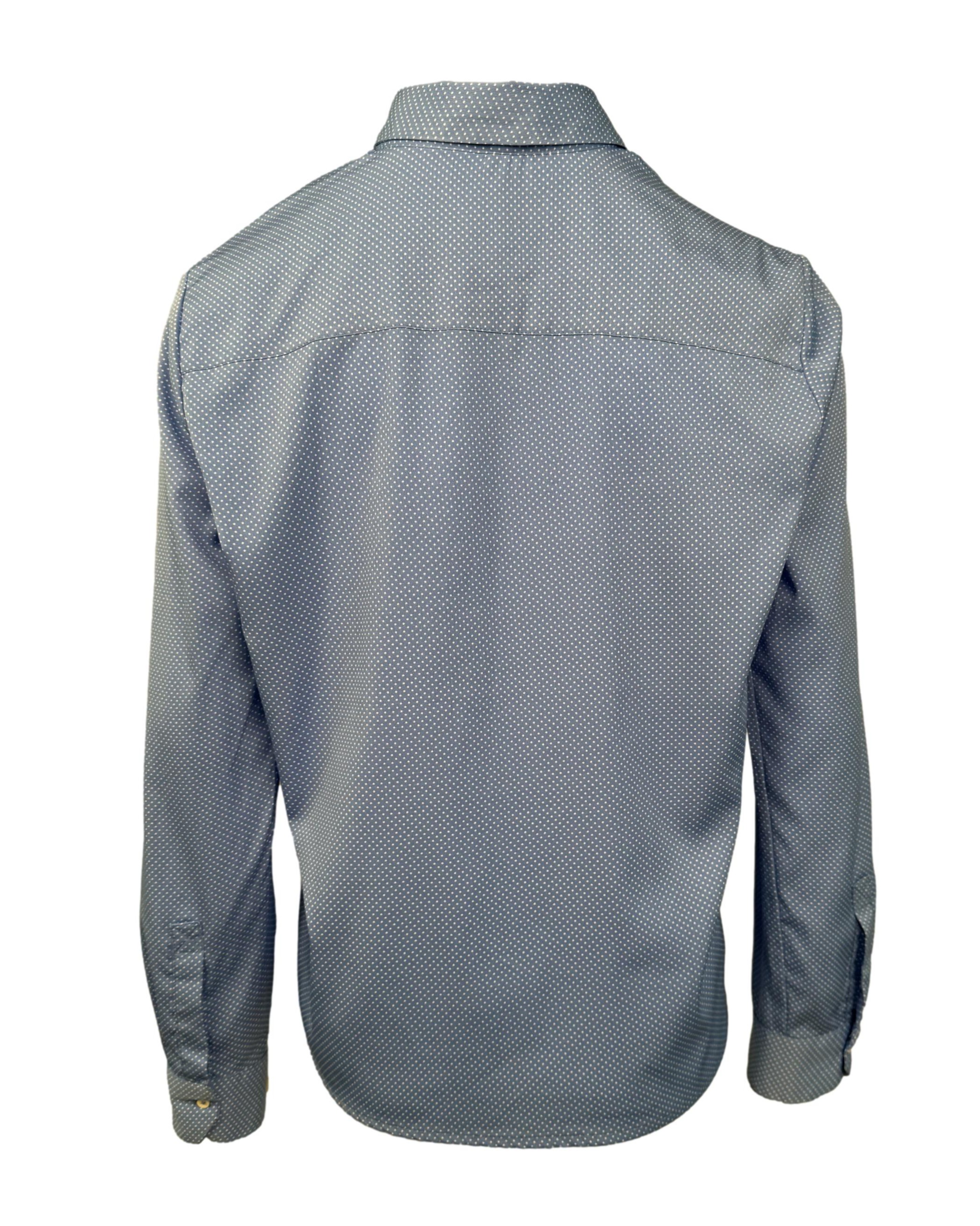 Mėlyni taškuoti STRADIVARIUS marškiniai, L