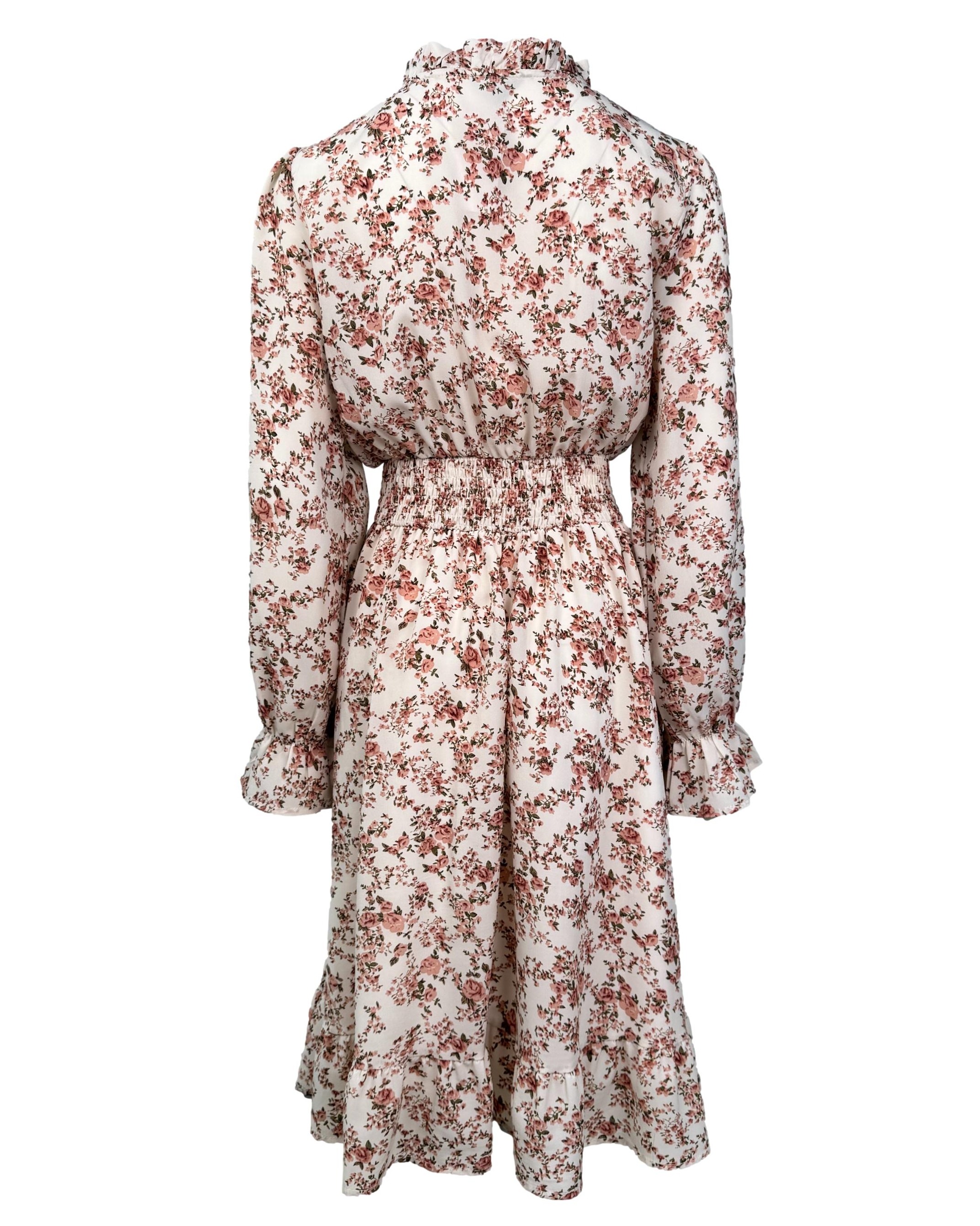 Gėlėta marga suknelė, M