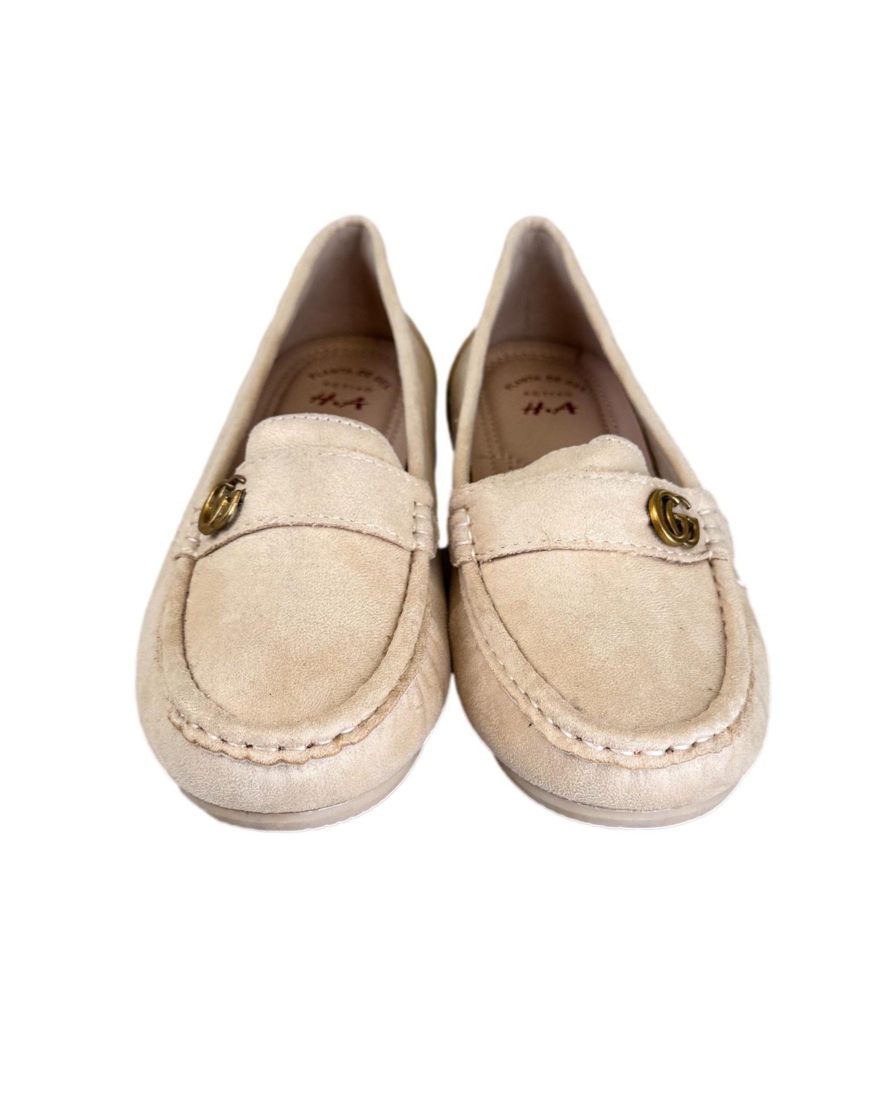 Smėlio spalvos H.A batai, 38