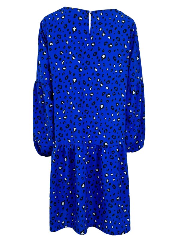 Mėlyna raštuota LIPO LIPO suknelė, L