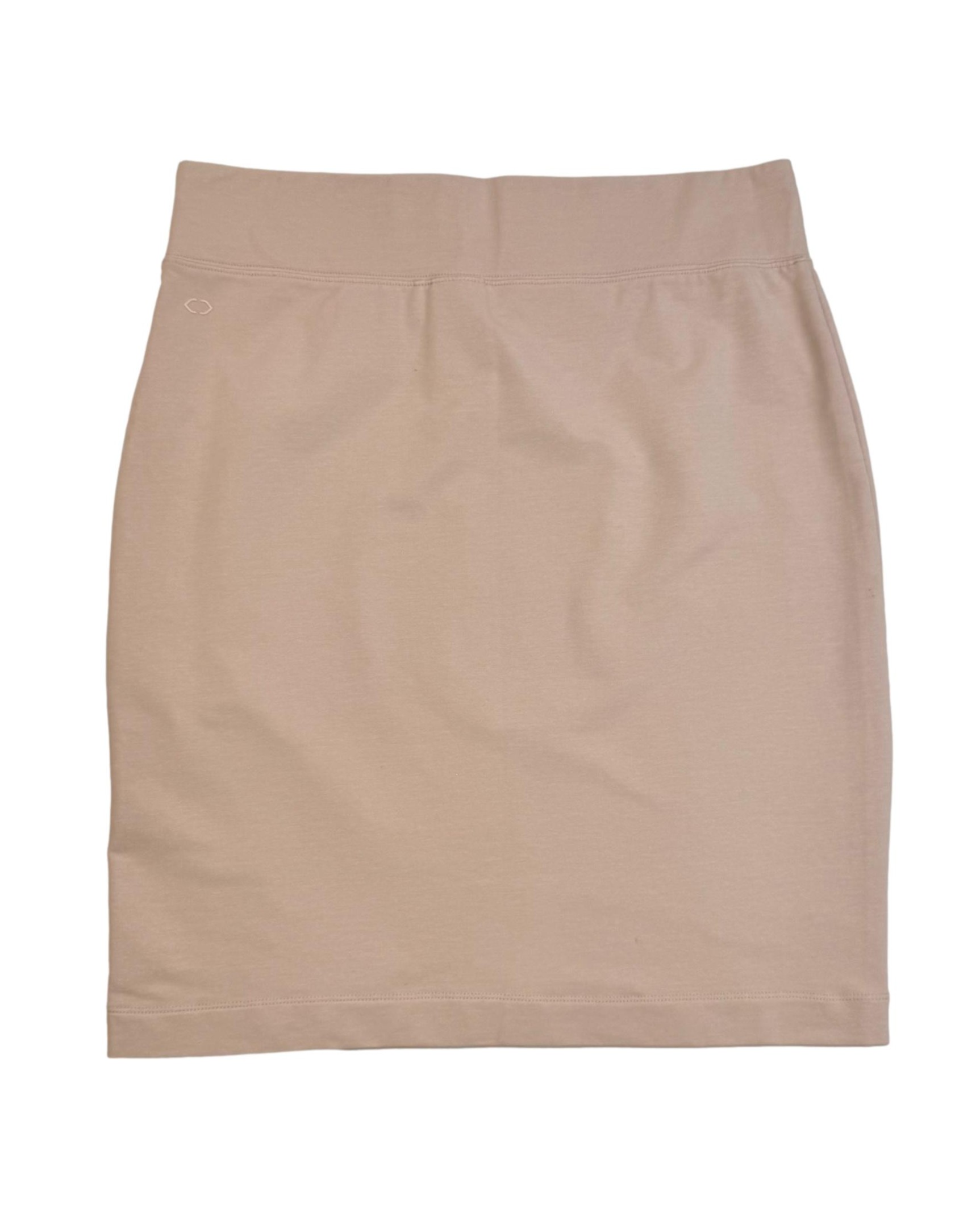 Smėlio spalvos AUDIMAS sijonas, L