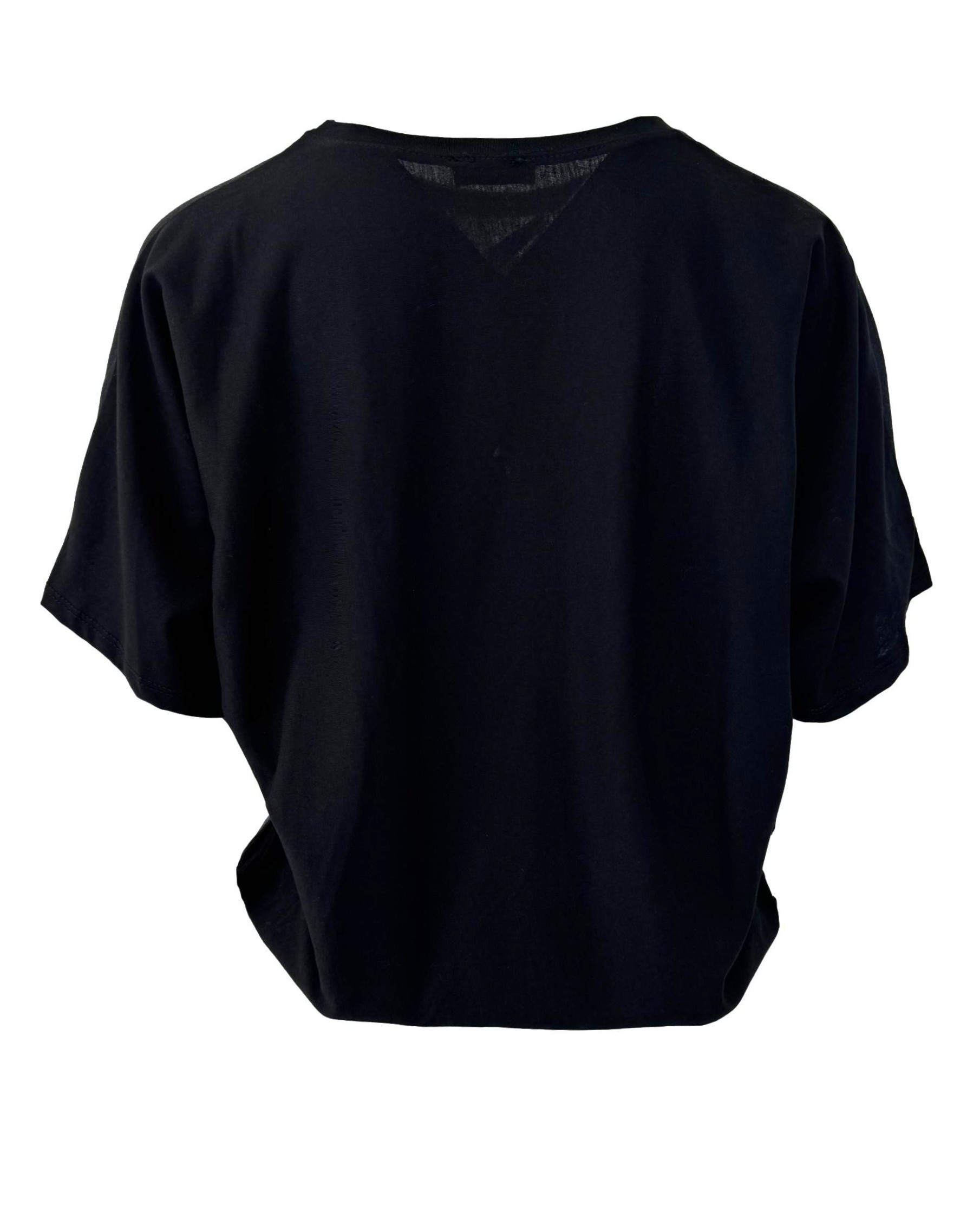 Juodi raštuoti AMARCHIK marškinėliai, XL, NAUJI