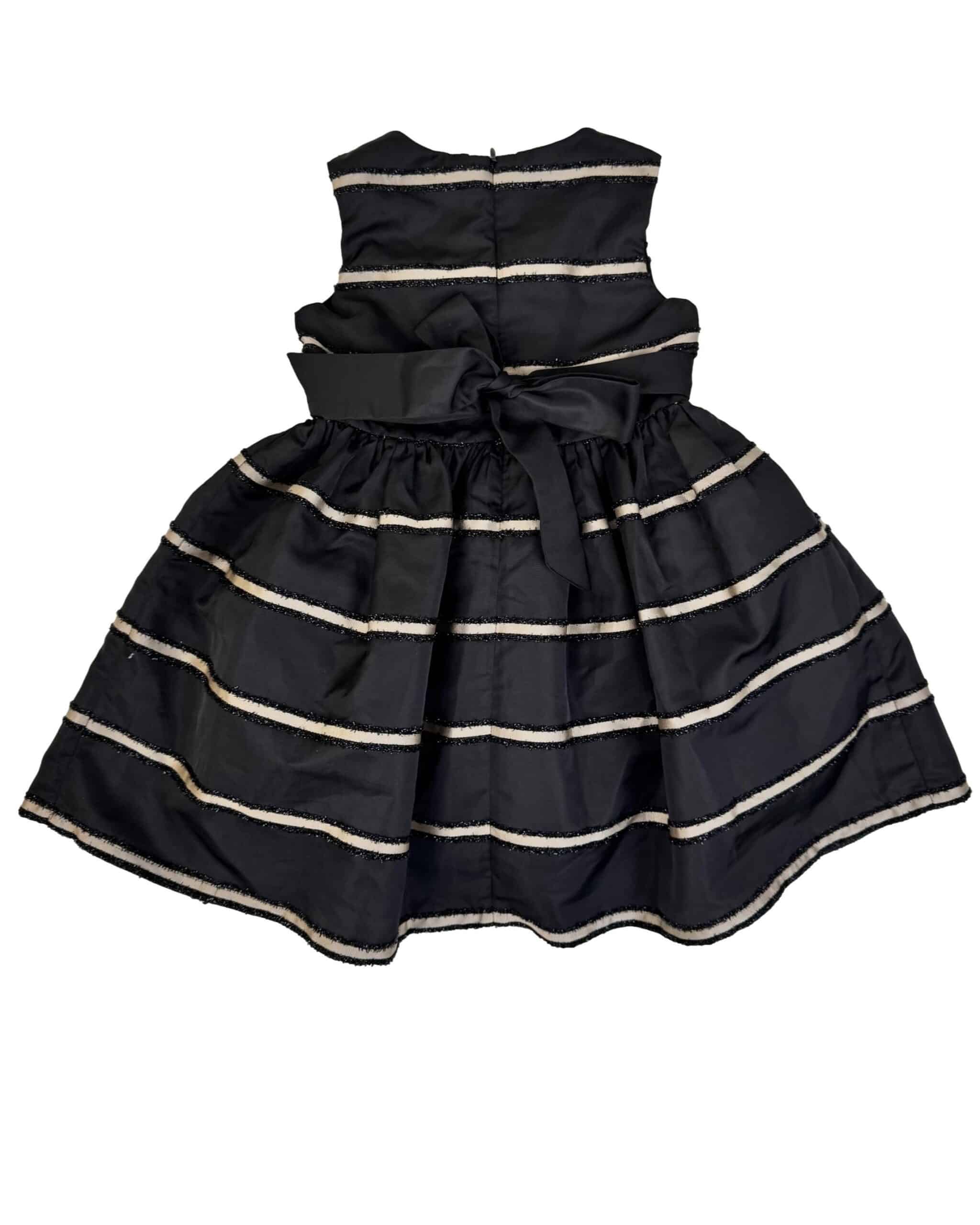 Juoda vaikiška ALICE PI suknelė, 104 cm.