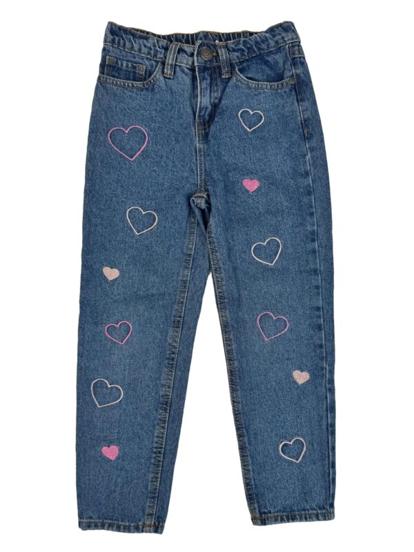 Mėlyni vaikiški LITTLE KIDS džinsai, 116 cm.