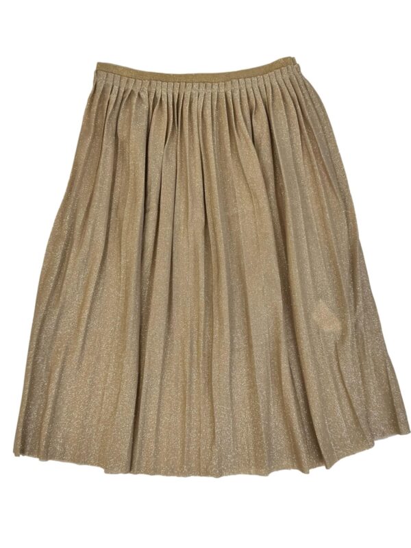 Aukso spalvos vaikiškas ZARA sijonas, 10 m.