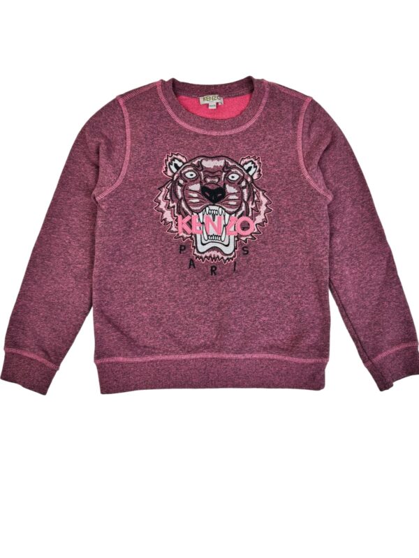 Rožinis vaikiškas KENZO džemperis, 128 cm.