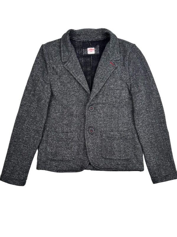 Pilkas vaikiškas ALAN švarkas, 140 cm.