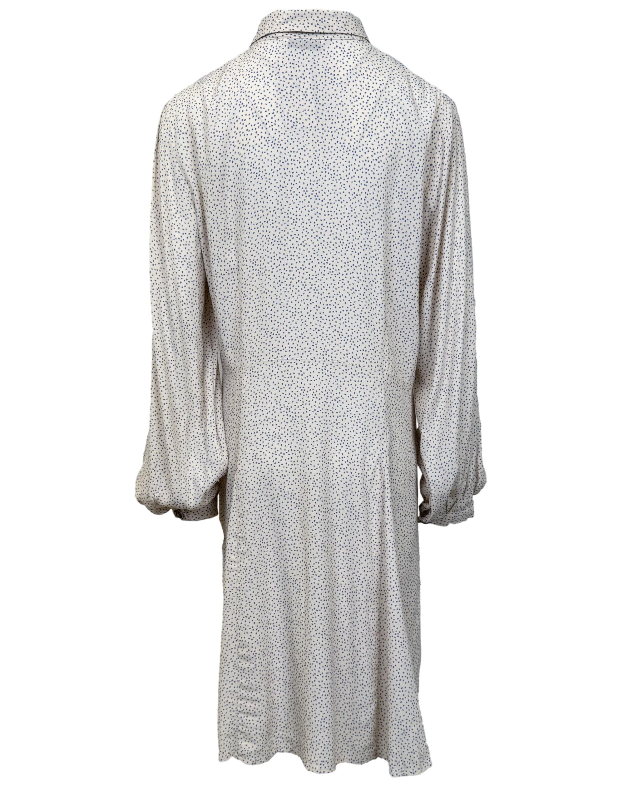 Smėlio spalvos taškuota NUMPH suknelė, XL, NAUJA