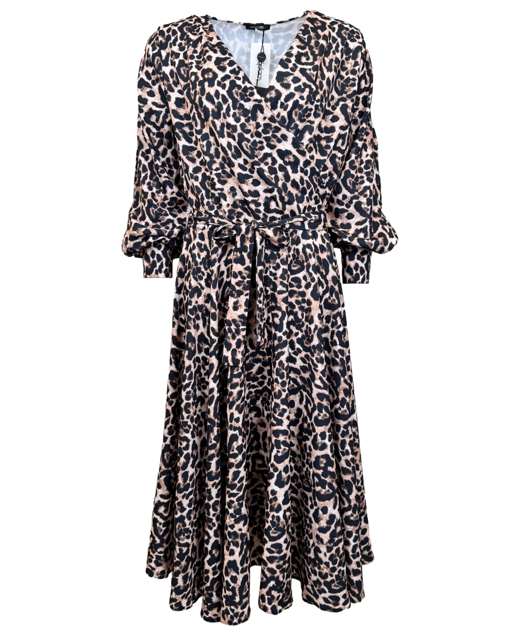 Gyvūno rašto LEMONIADE suknelė, L, NAUJA