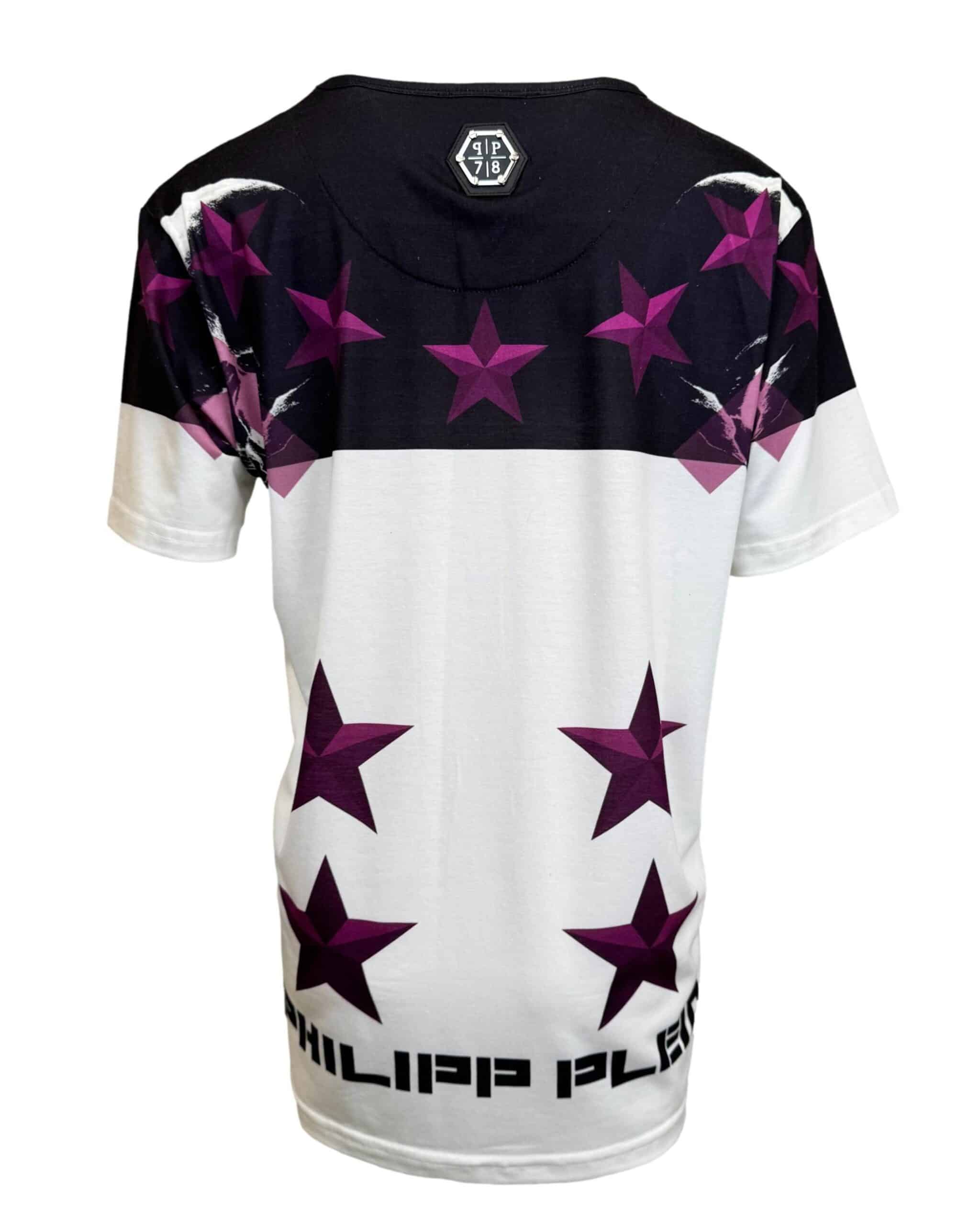 Vyriški raštuoti PHILIPP PLEIN marškinėliai, XL