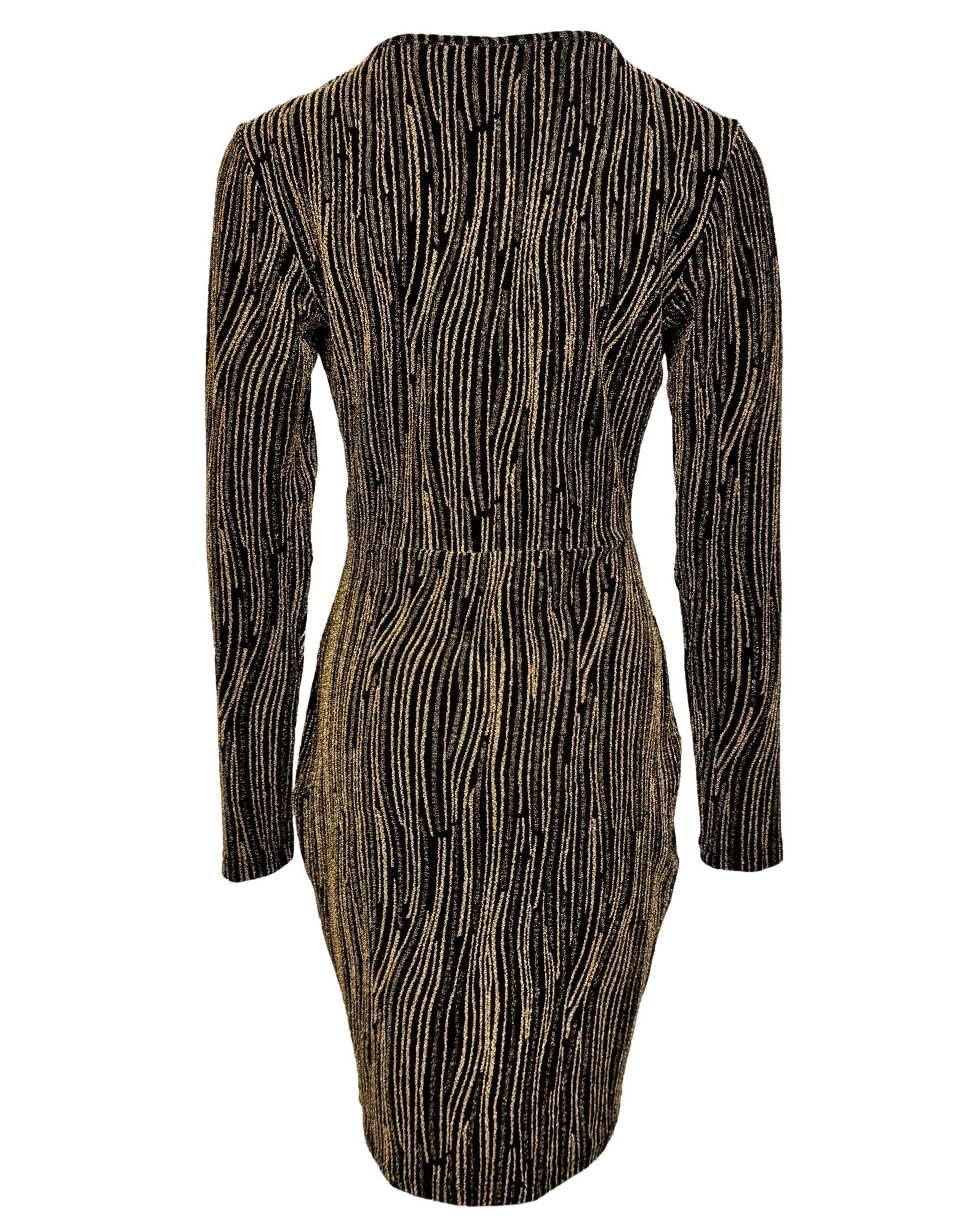 Aukso spalvos VILA suknelė, M, NAUJA