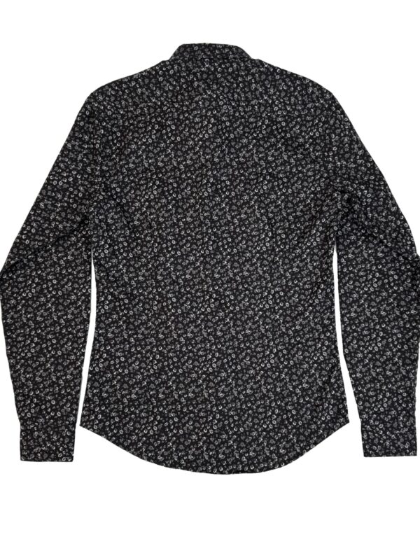 Vyriški juodi raštuoti SMOG marškiniai, S, NAUJI