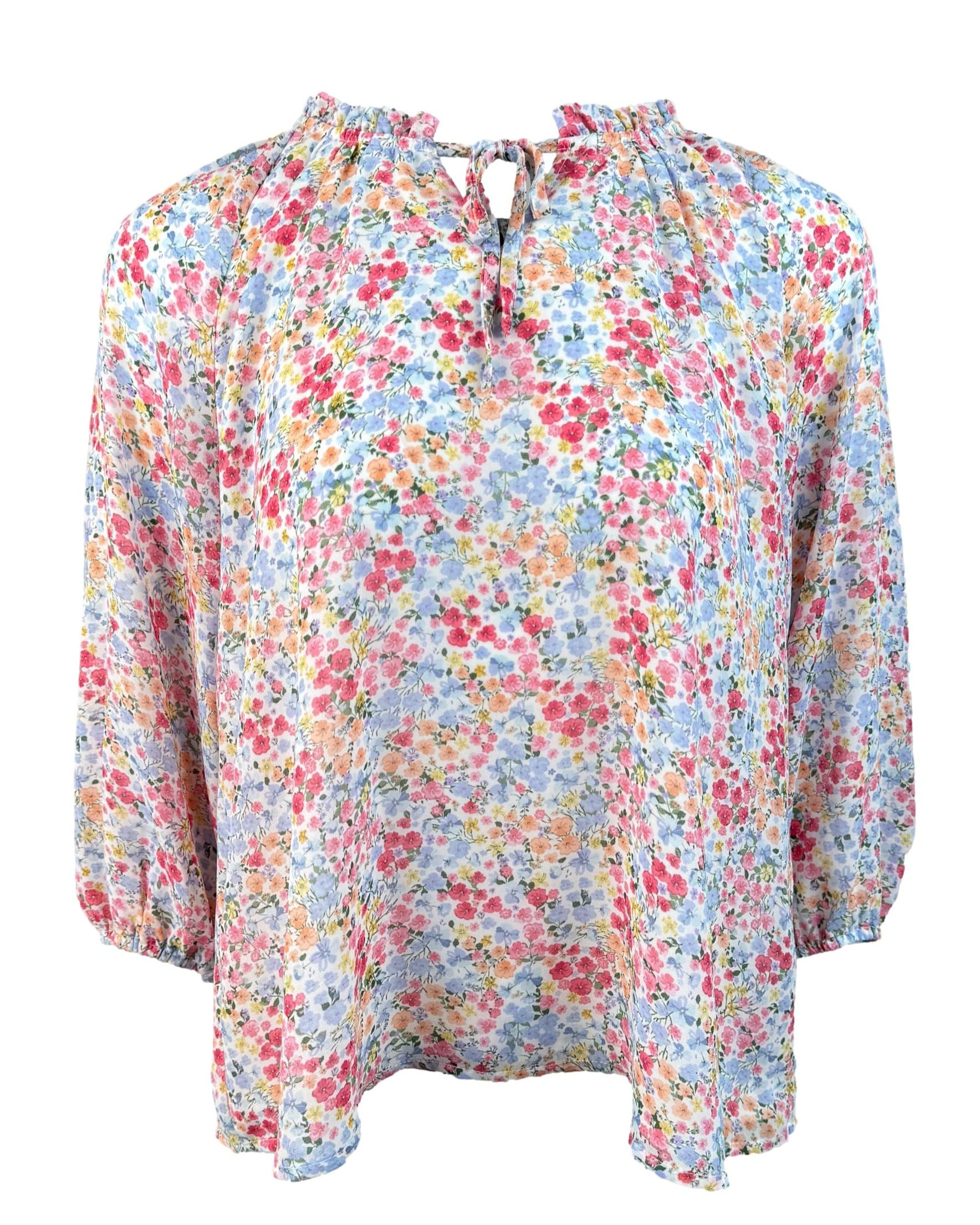 Įvairiaspalvė gėlėta MELLOWFIELD palaidinė, S