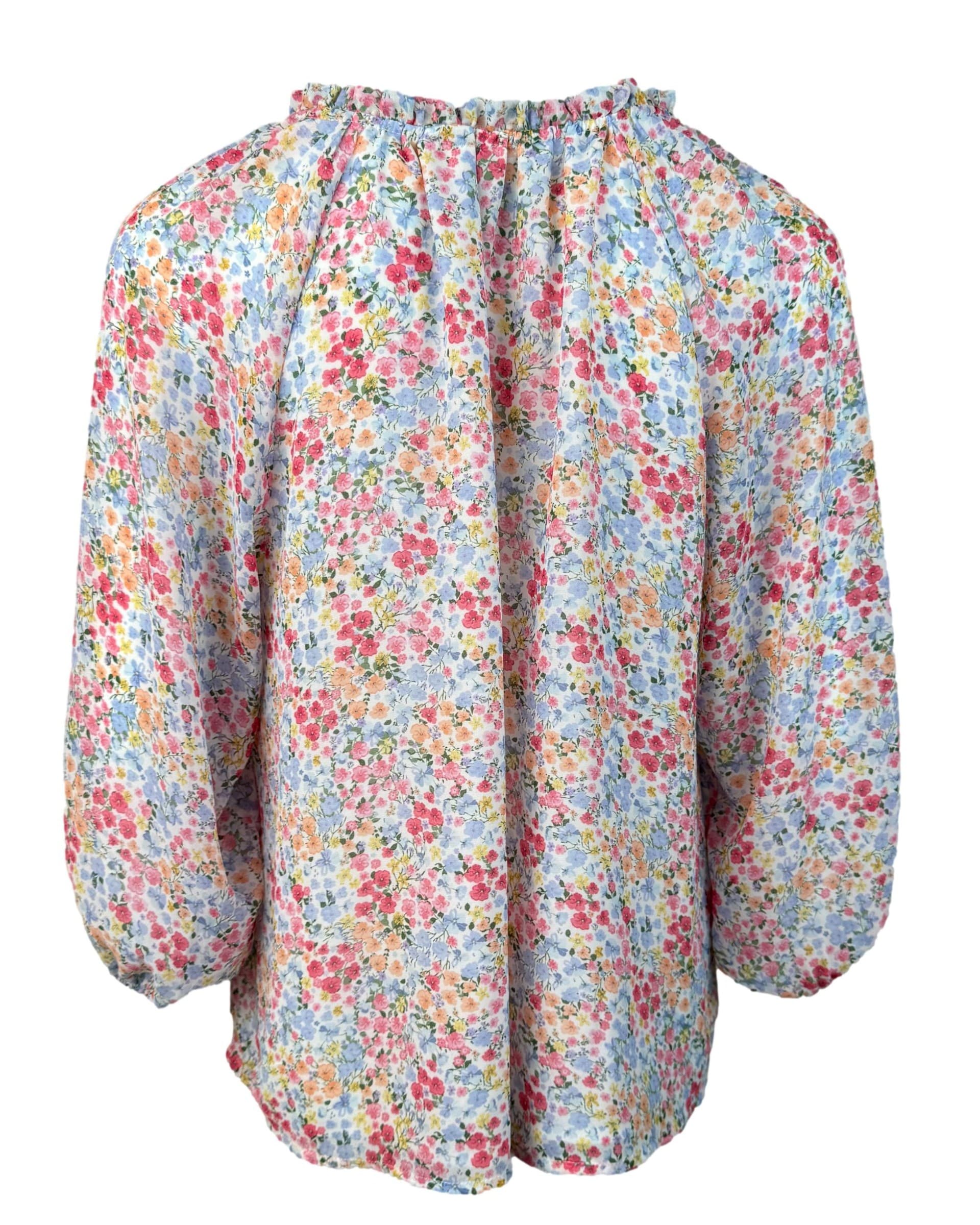 Įvairiaspalvė gėlėta MELLOWFIELD palaidinė, S