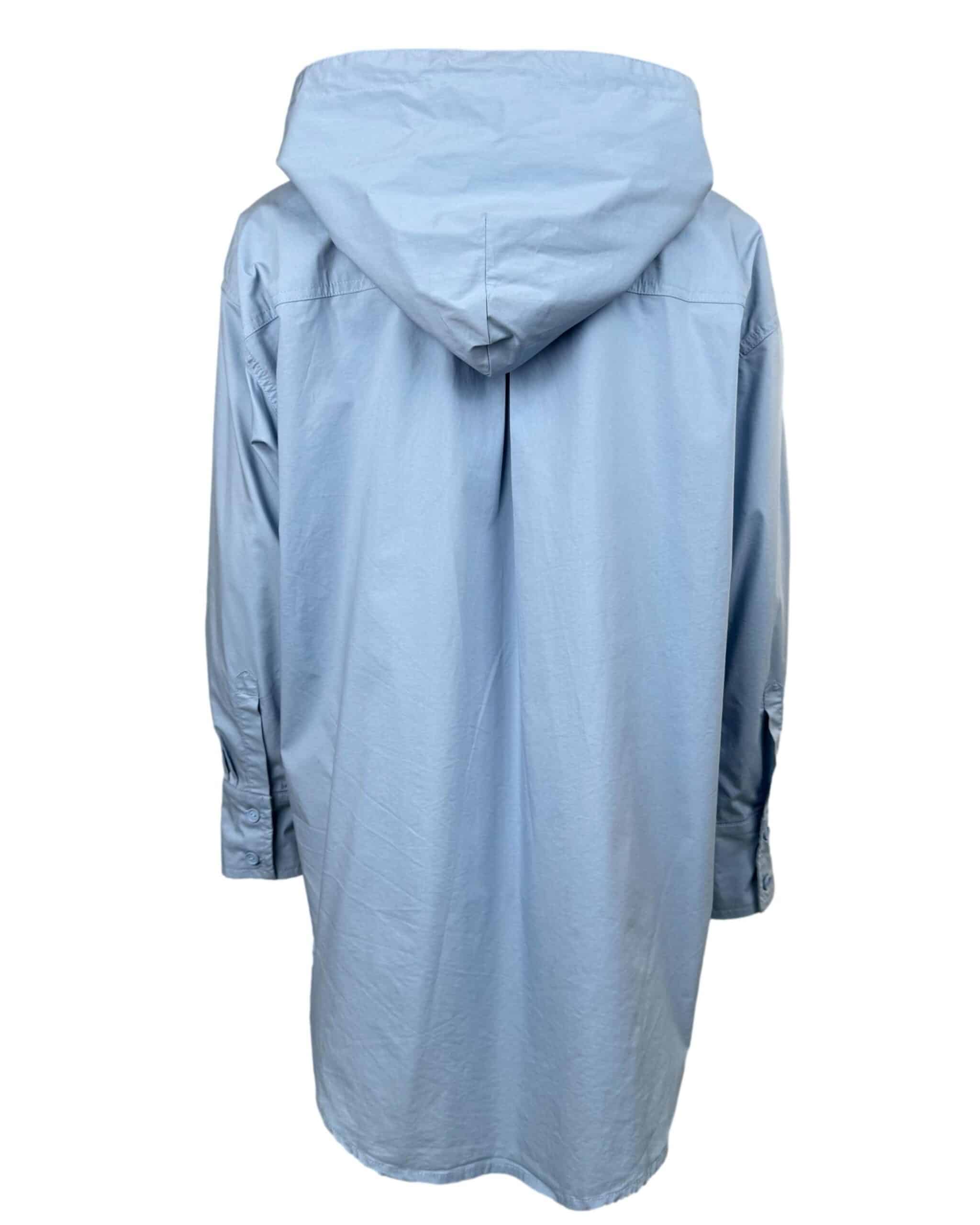 Šviesiai mėlyni ADIDAS marškiniai, S