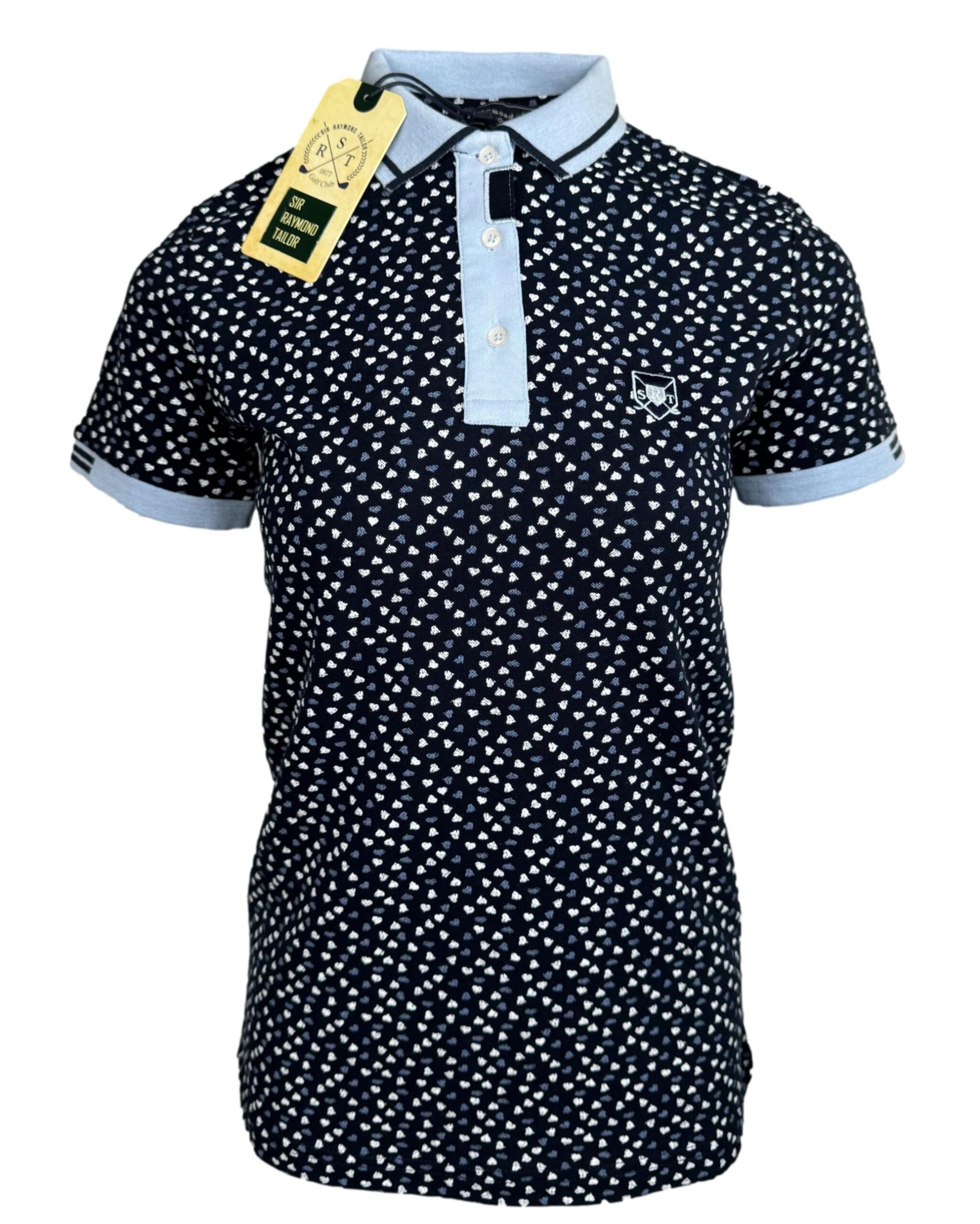 Mėlyni SIR RAYMOND TAILOR polo marškinėliai, M, NAUJI