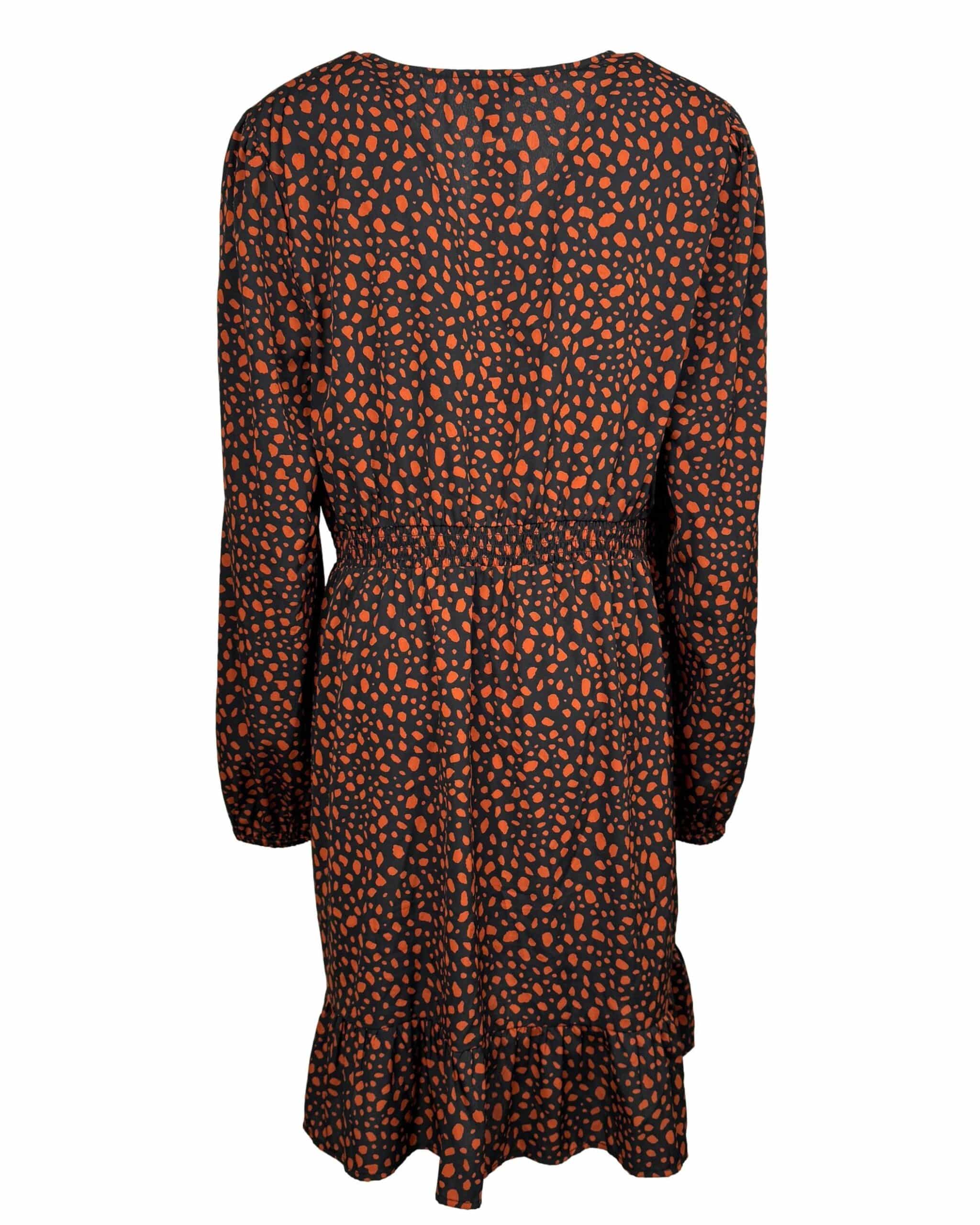 Juoda raštuota NEW LOOK suknelė, XXL