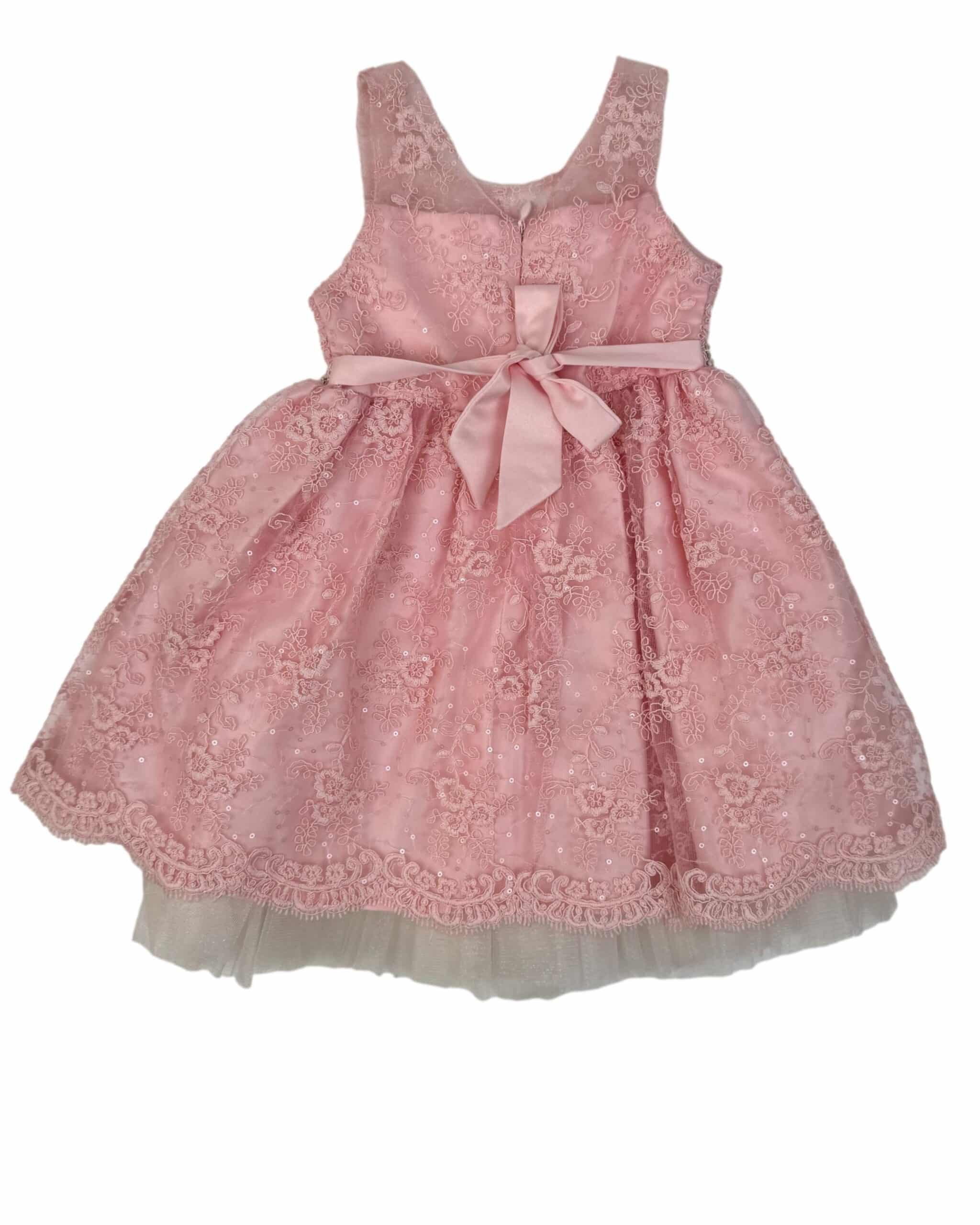 Rožinė vaikiška AMERICAN PRINCESS suknelė, 2m.