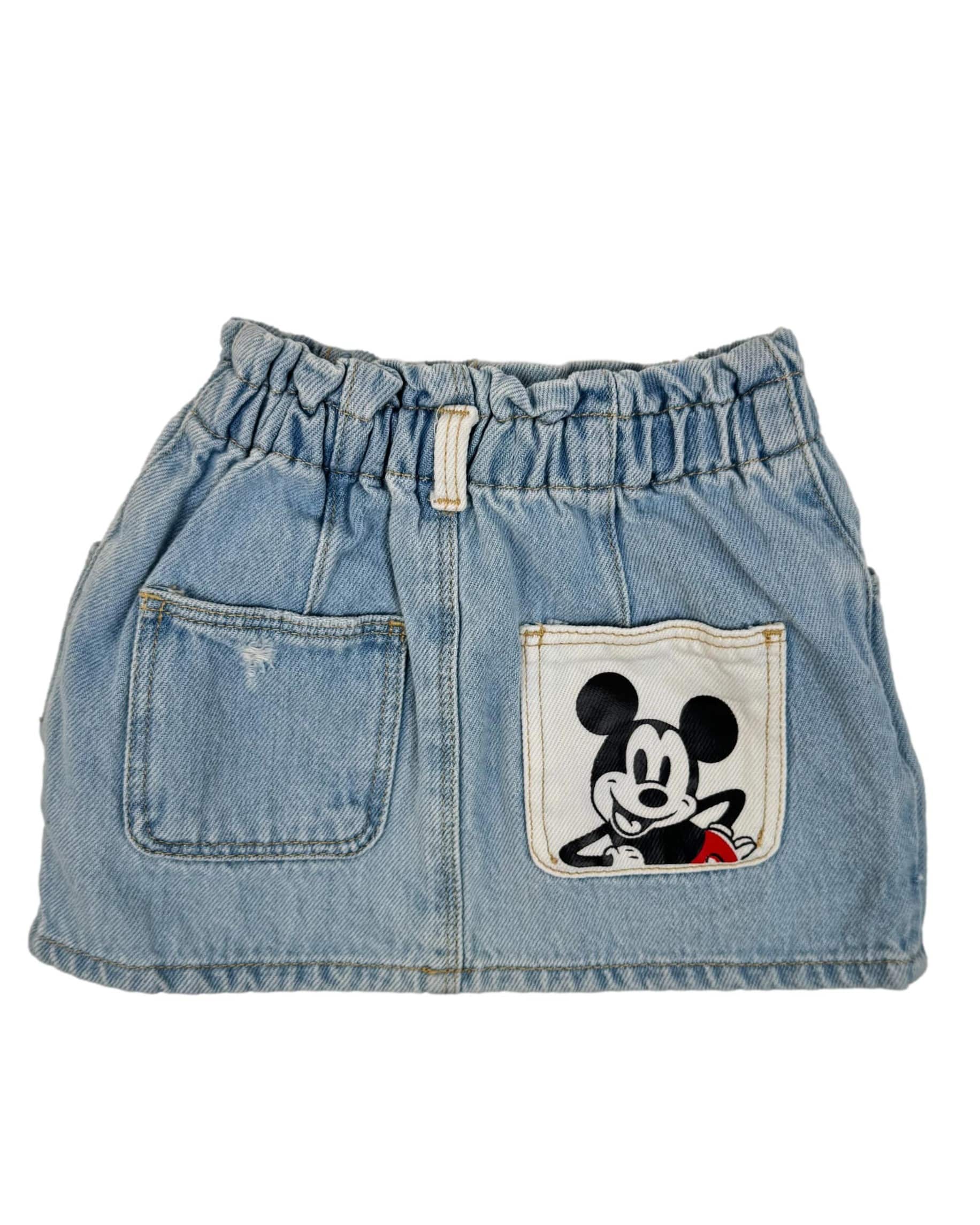 Džinsinis vaikiškas ZARA sijonas, 9-12 mėn.