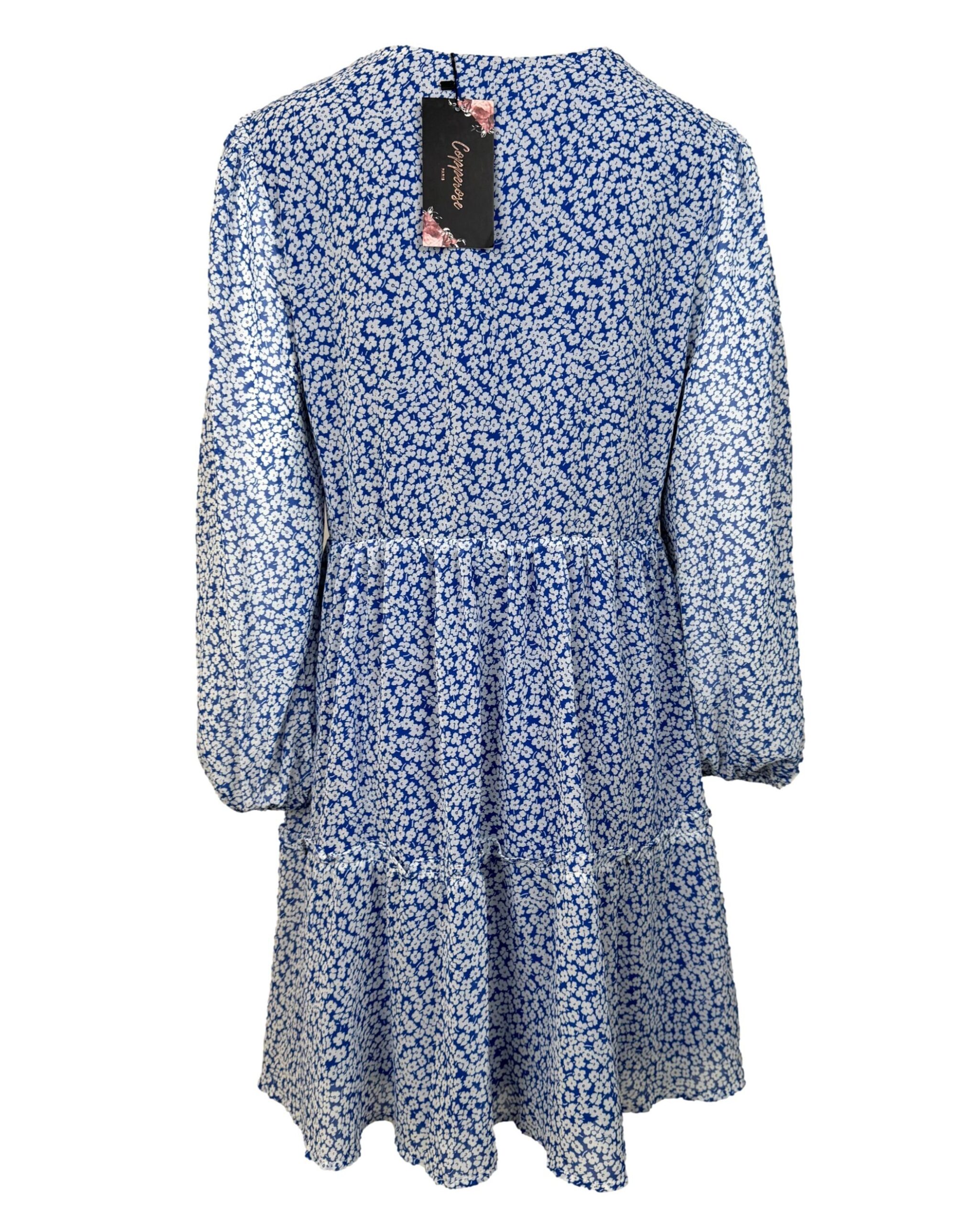 Gėlėta COPPEROSE suknelė, M, NAUJA