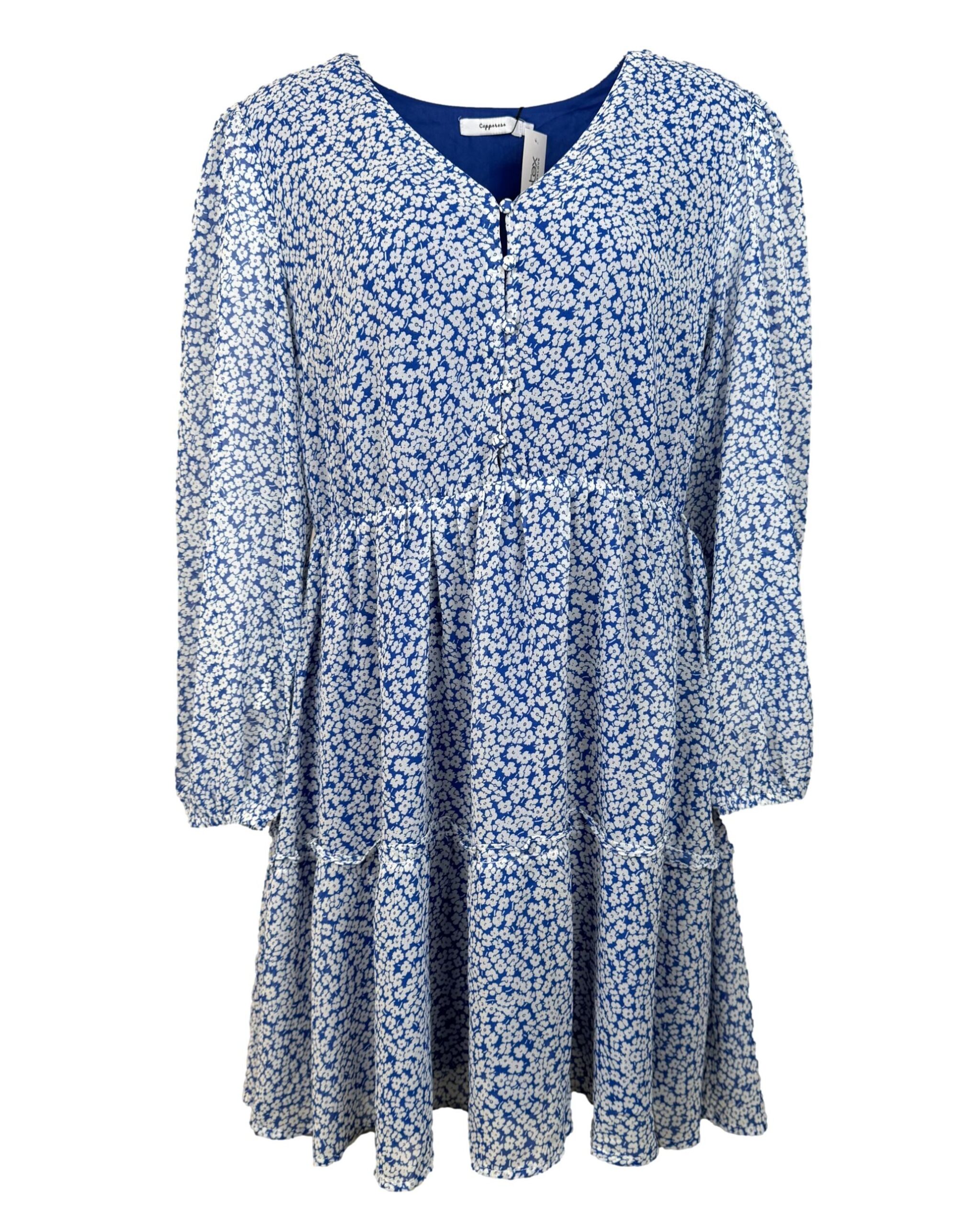 Gėlėta COPPEROSE suknelė, M, NAUJA