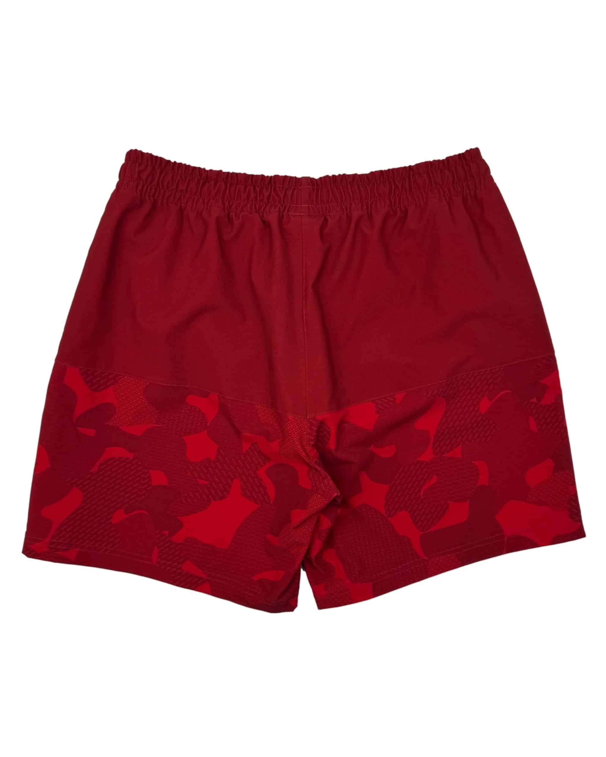 Vyriški raudoni AUDIMAS šortai, M