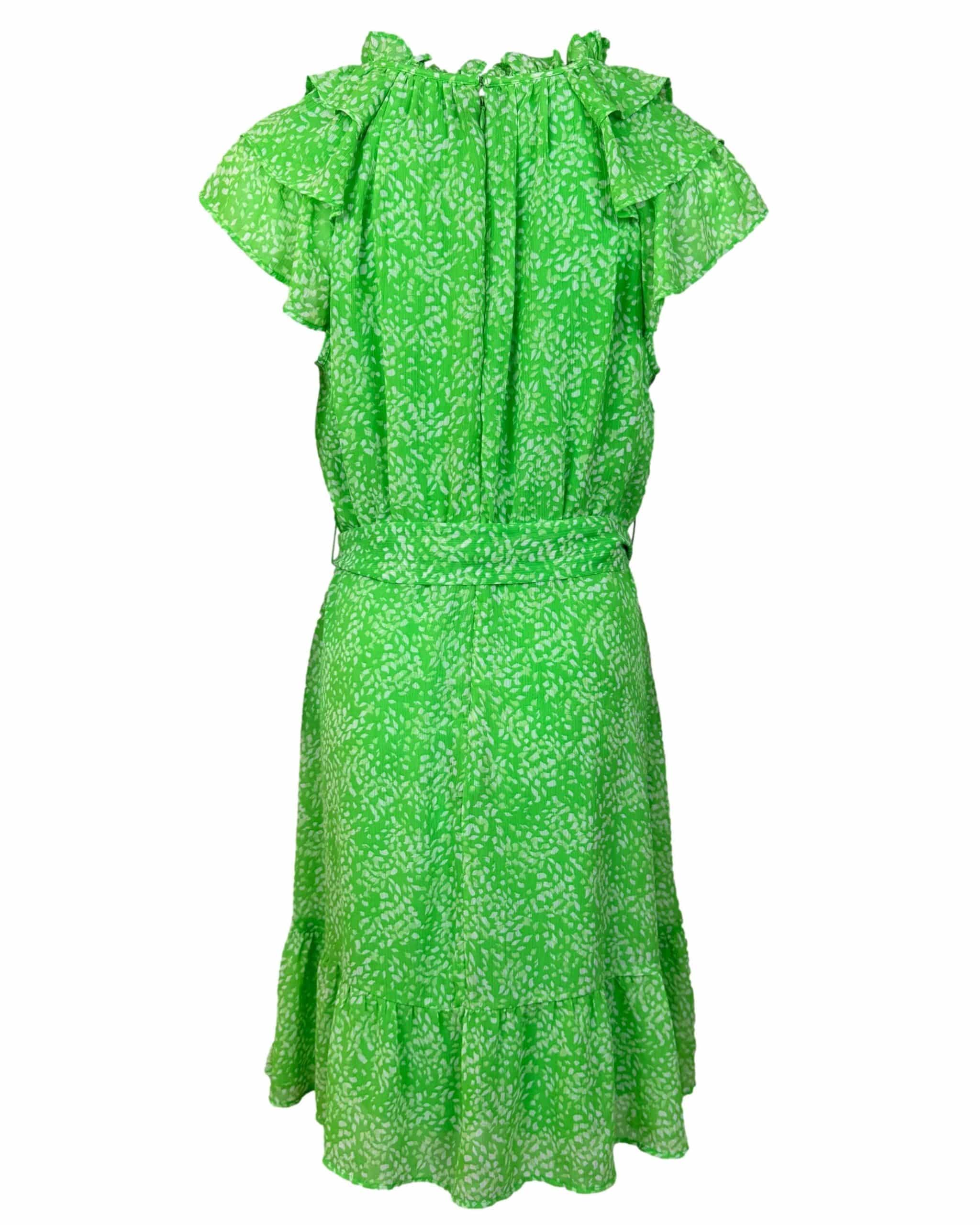 Žalia raštuota DKNY suknelė, L