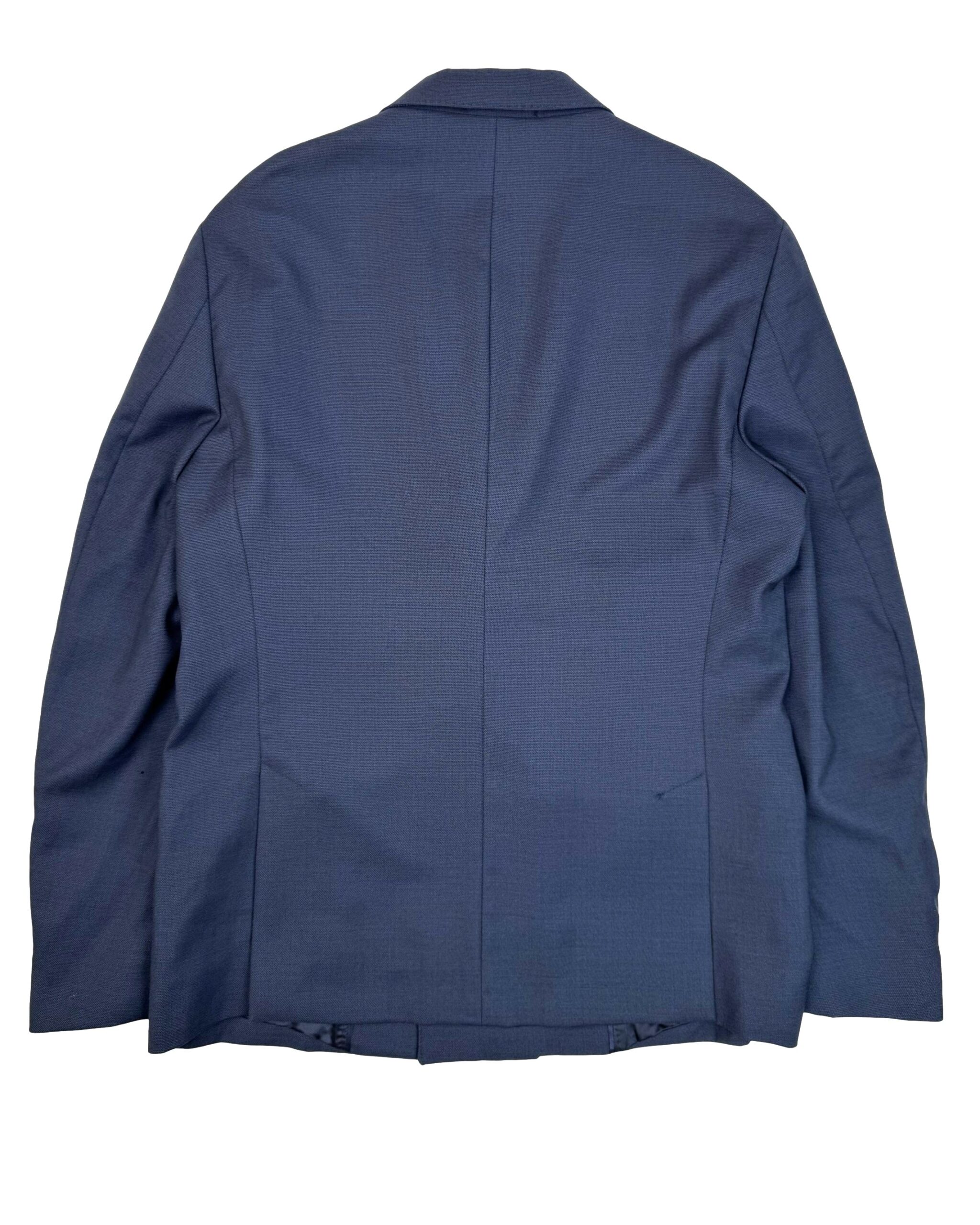 Mėlynas vilnos mišinio vyriškas H.E. BY MANGO švarkas, L, NAUJAS