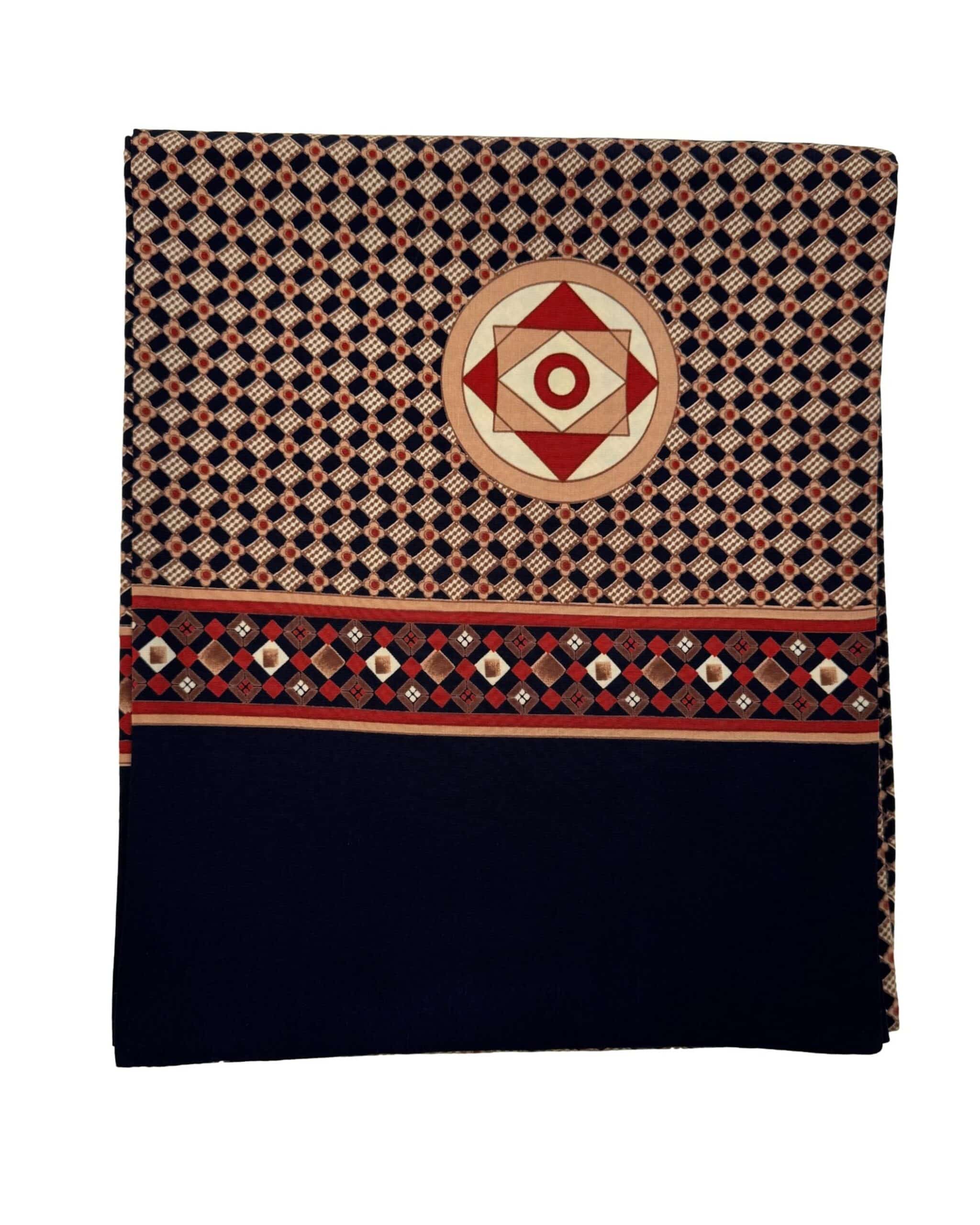 Vyriškas vintažinis raštuotas KKUSEBO šalikas