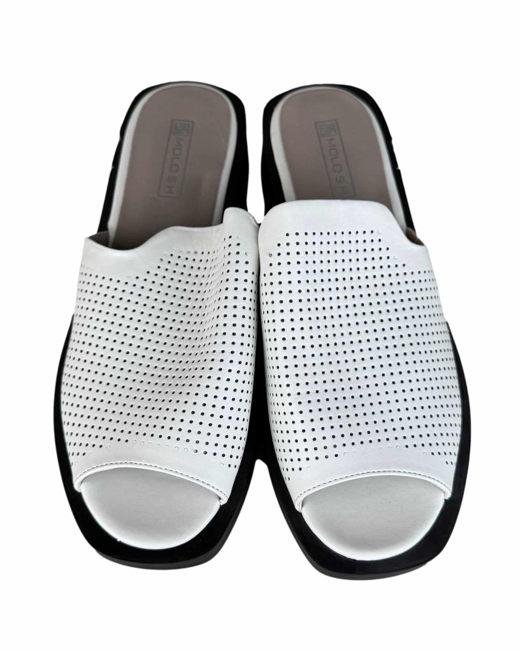 Dvispalvės odinės MOLOSH šlepetės, 43 dydis