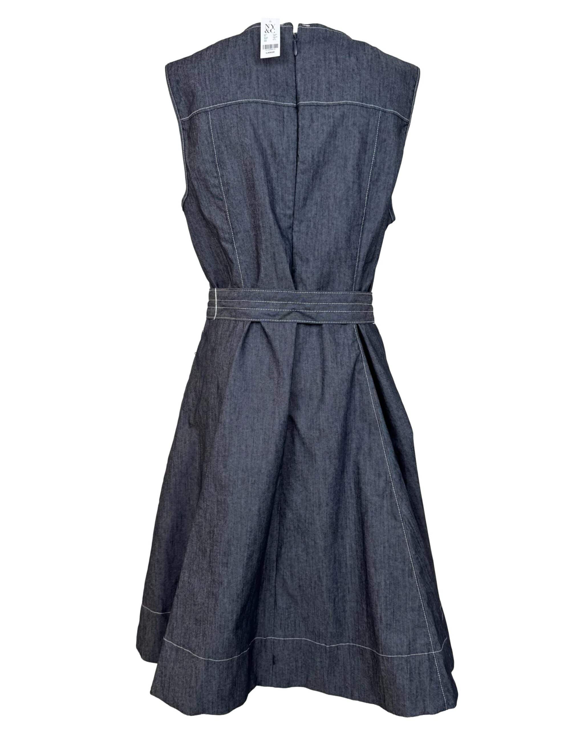 Mėlyna NEW YORK&COMPANY suknelė, L, NAUJA