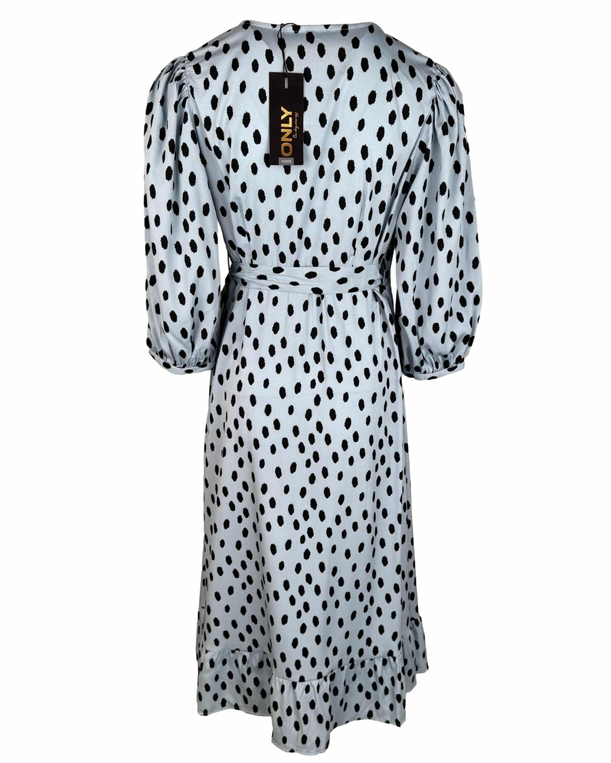 Žydra taškuota ONLY suknelė, M, NAUJA