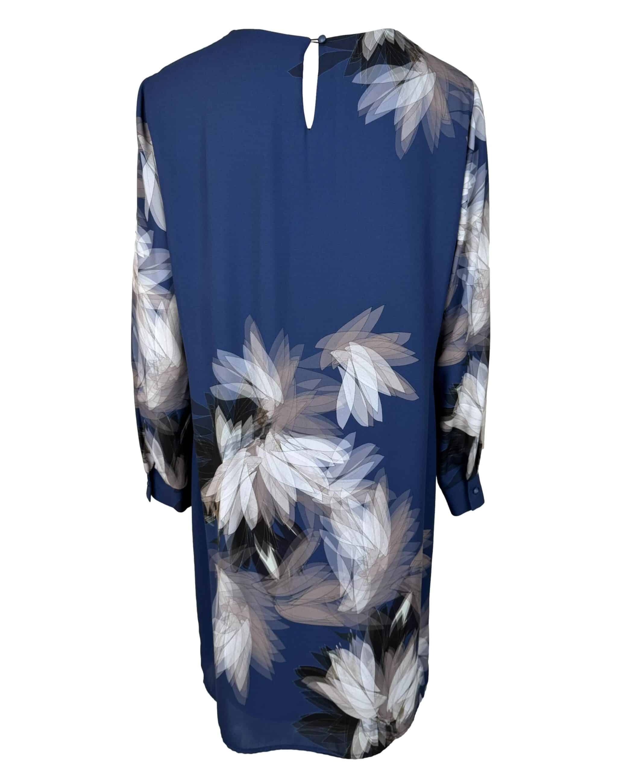 Mėlyna raštuota MOSAIC suknelė, XL