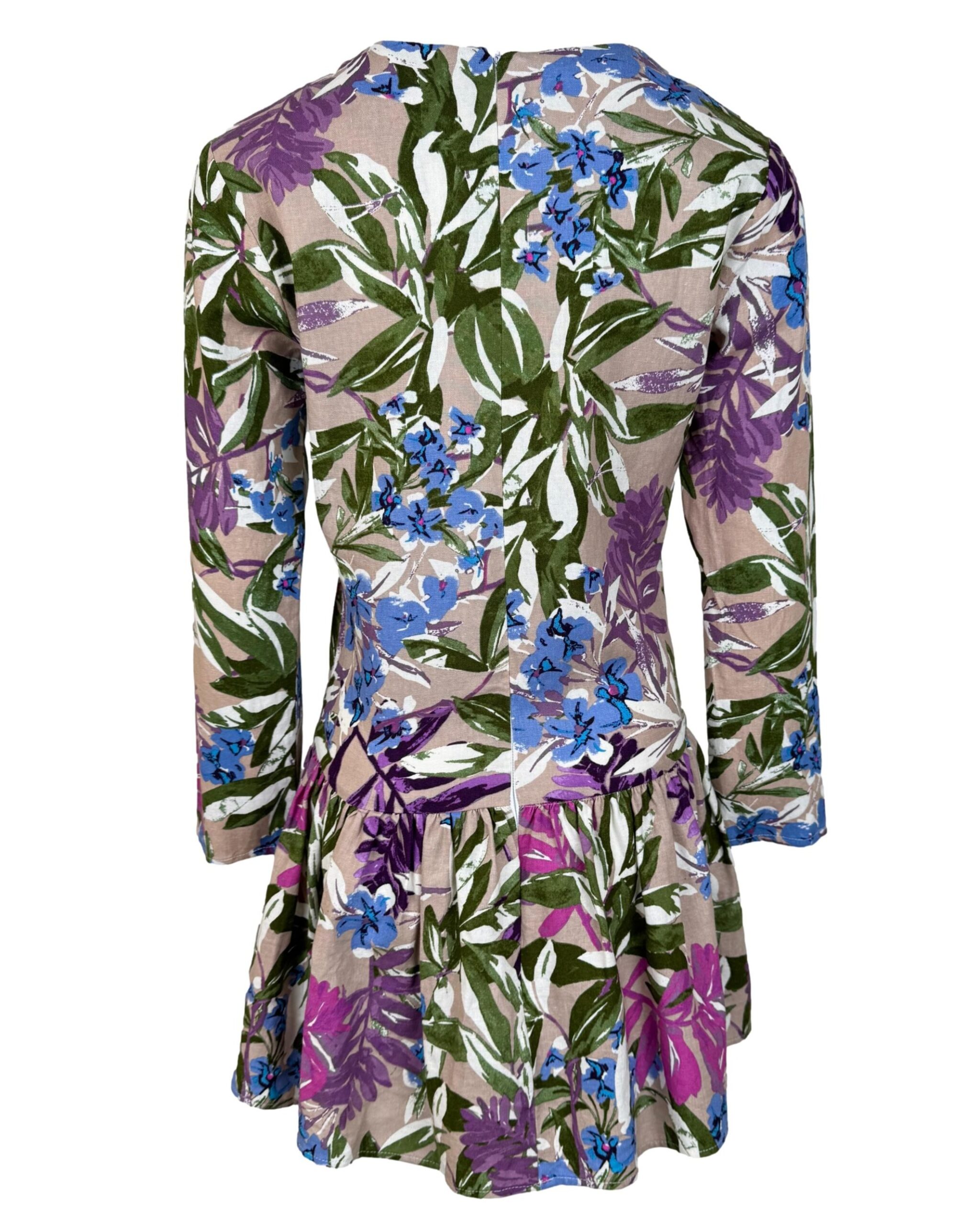 Įvairiaspalvė raštuota KULCLOTHING suknelė, S