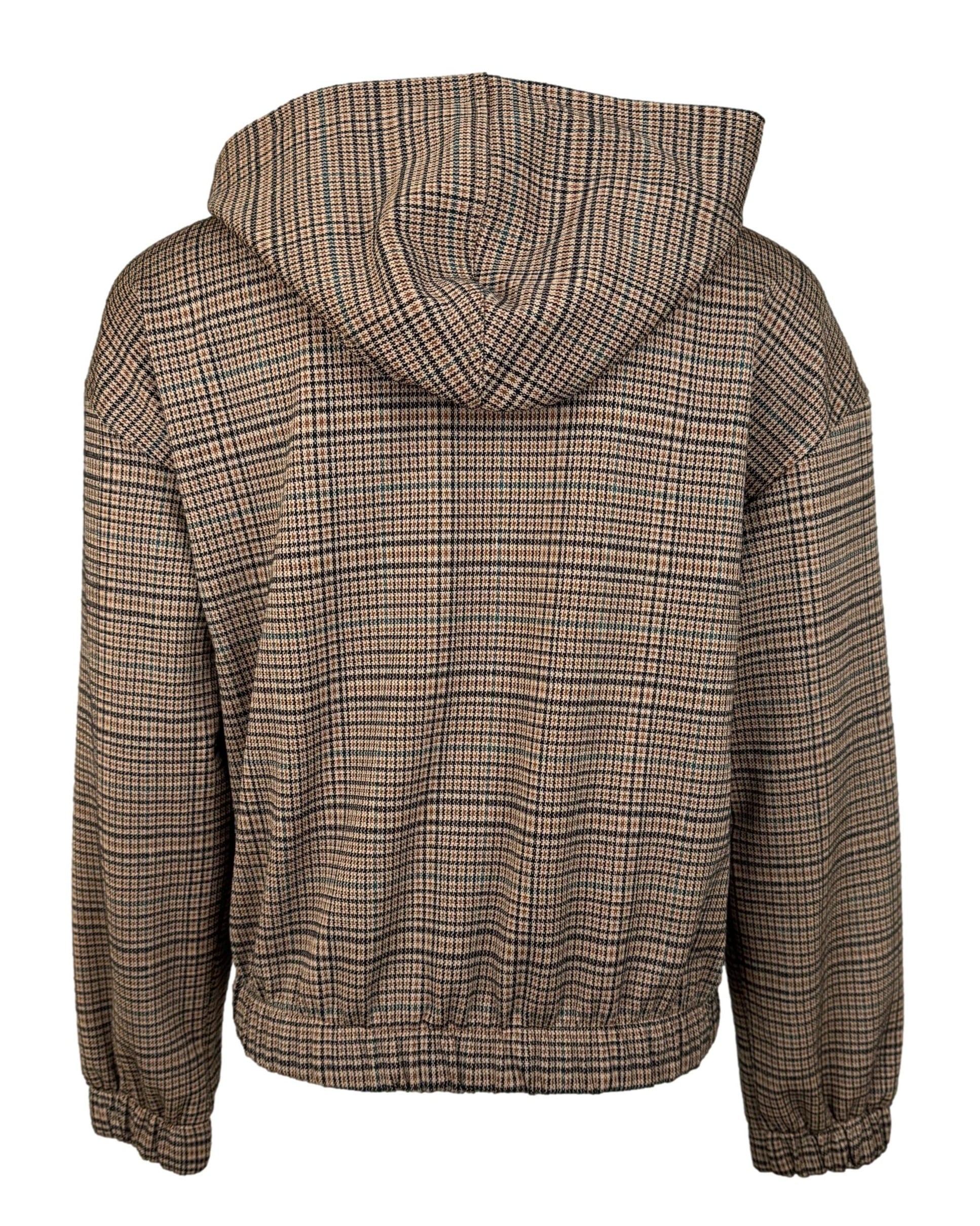 Rudas raštuotas MADA STILIUS džemperis , M