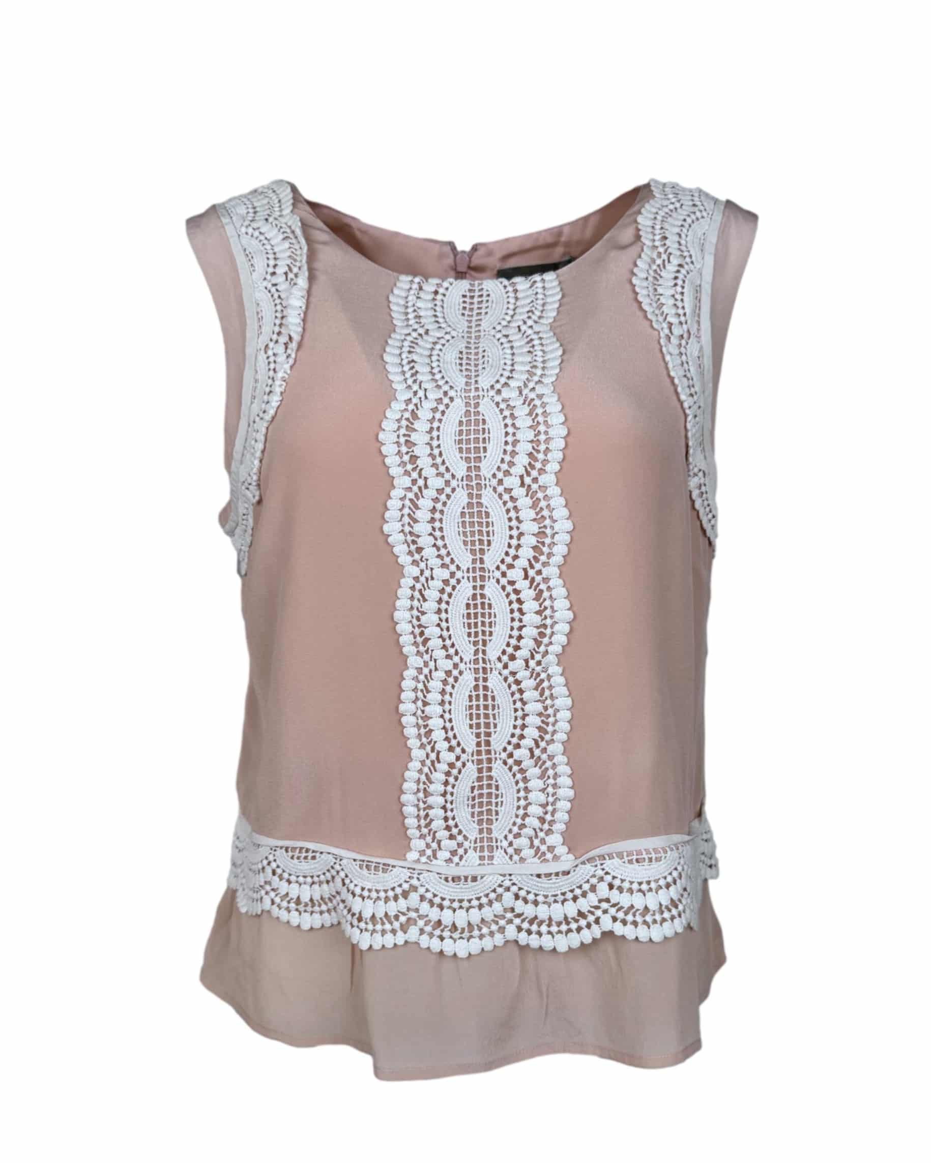 Kreminės spalvos MINT VELVET palaidinė, L