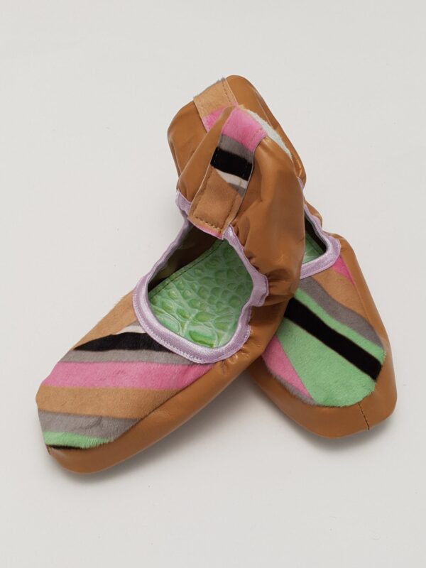 Rusvos balerinos, 38 dydis