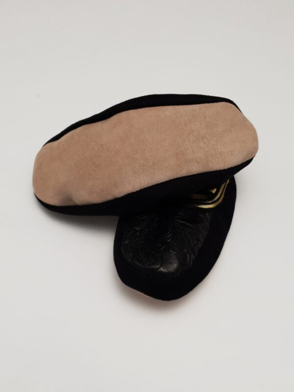 Juodos raštuotos balerinos mažosioms, 27/28