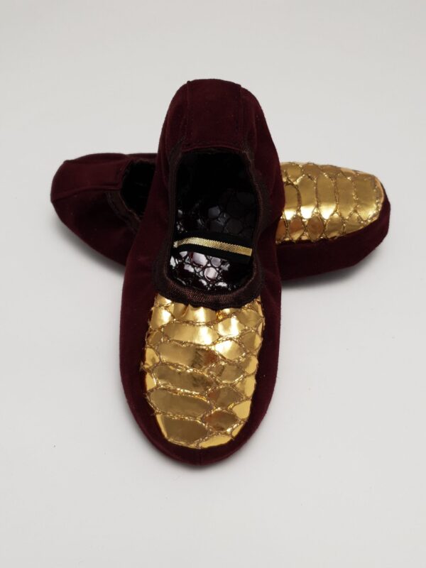 Tamsiai raudonos spalvos balerinos mažosioms, 28/29