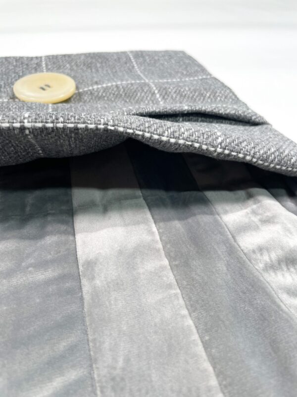 TEXTALE upcycled pilkas dėklas kompiuteriui