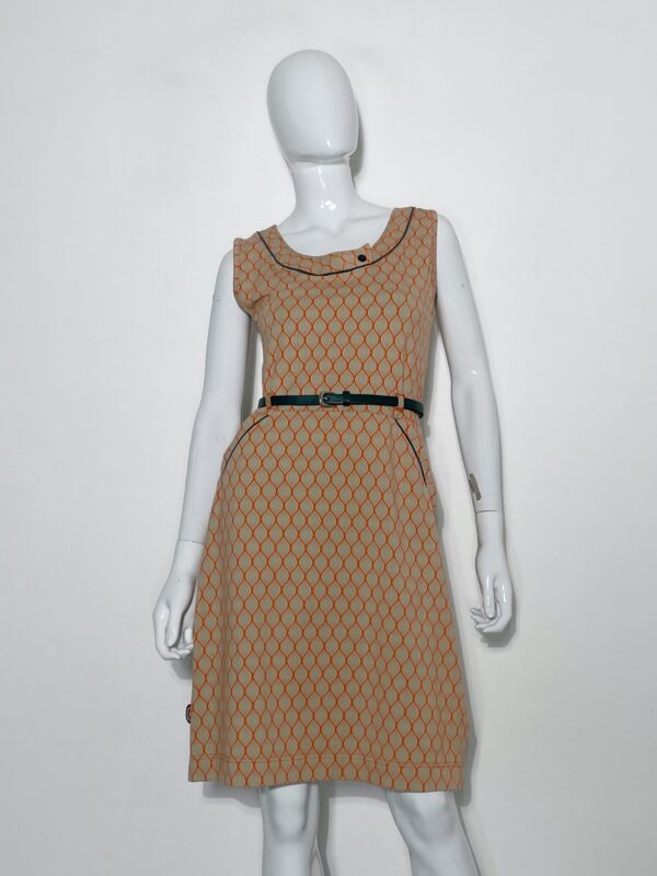 Raštuota 4FUNKY FLAVOURS suknelė su dirželiu, M