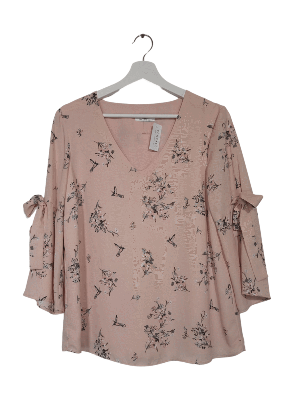 Kreminė gėlėta WALLIS palaidinė, L