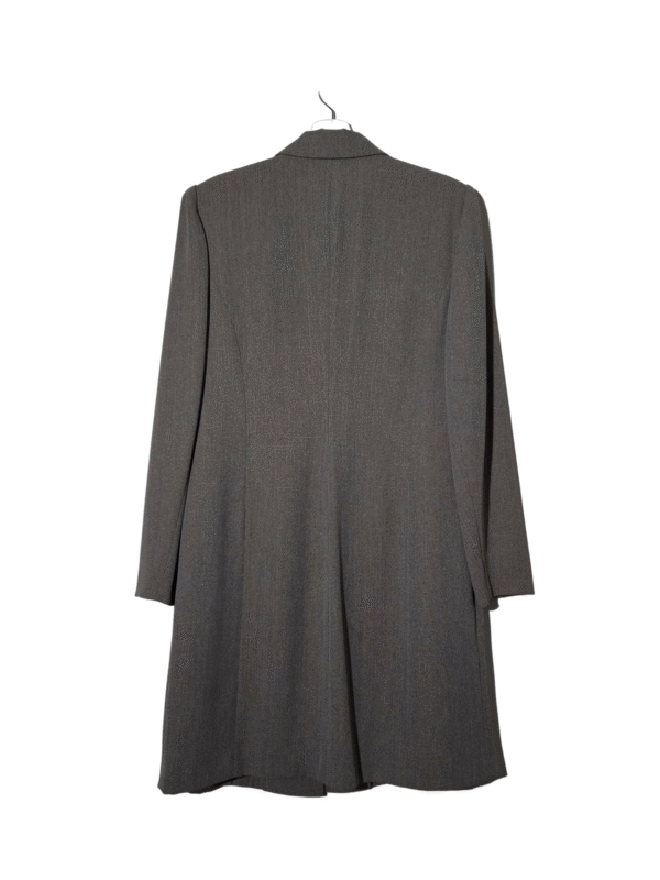 Pilkas vintažinis švarkas, L