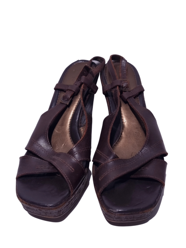 Rudos basutės ant platformos, 41 dydis