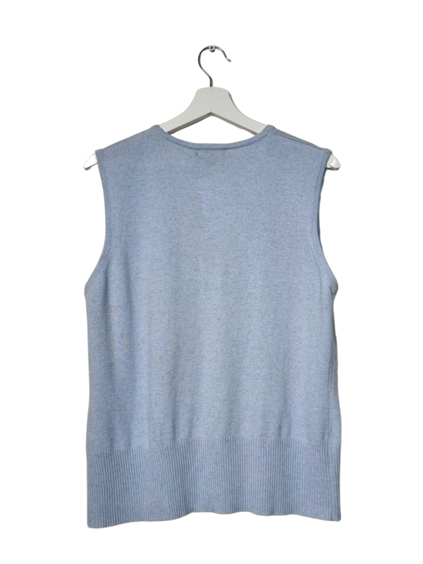 Žydra vilnos mišinio liemenė, XL