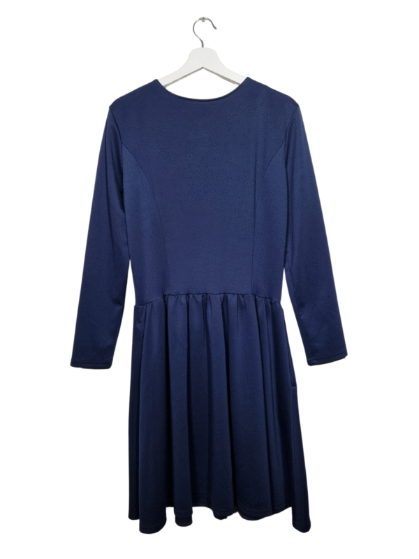 Tamsiai mėlyna suknelė, L