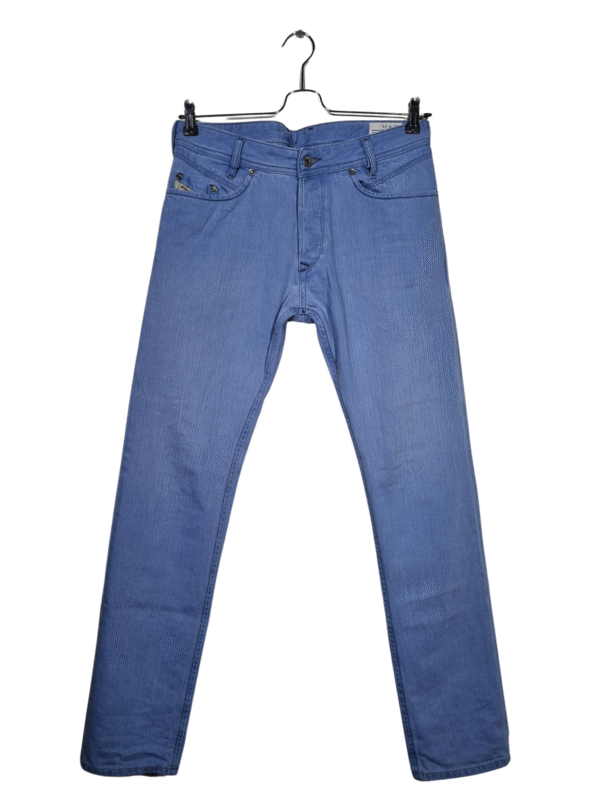 Vyriški šviesiai mėlyni džinsai, M