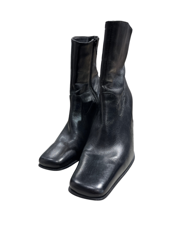 Juodi aukštakulniai auliniai batai, 38 dydis