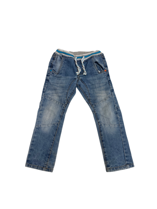 Mėlyni vaikiški džinsai, 5 m.
