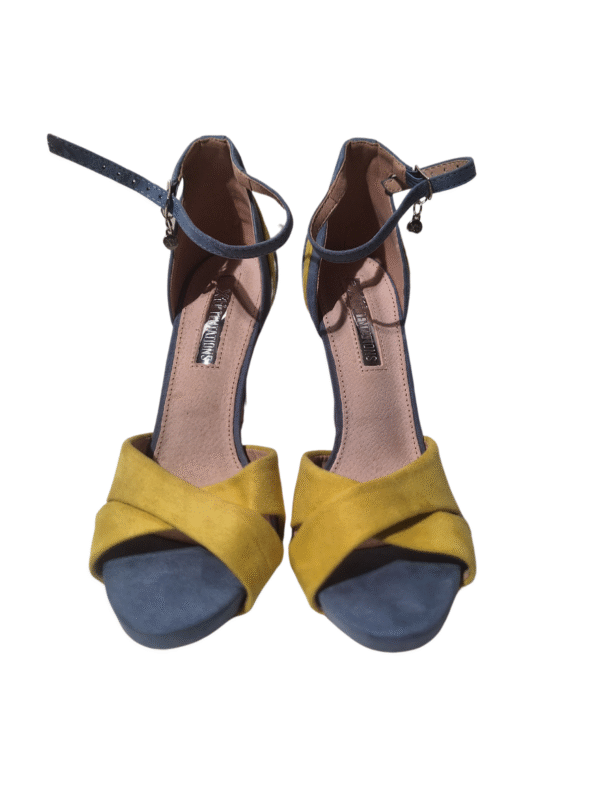 Įvairiaspalviai aukštakulniai, 40 dydis